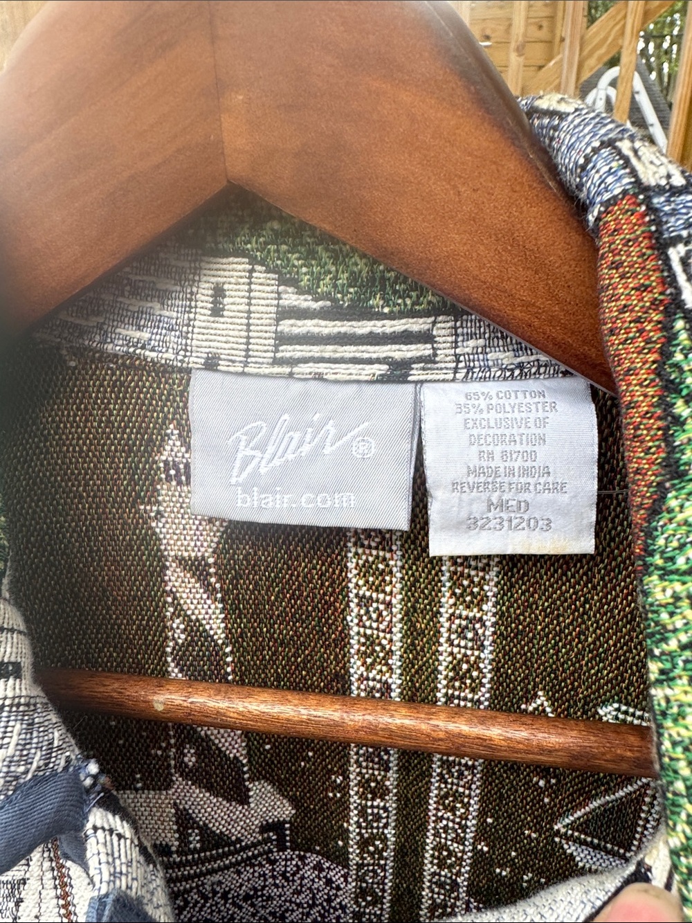 Vintage Lighthouse Tapestry Jacket - Picture 2 of 3